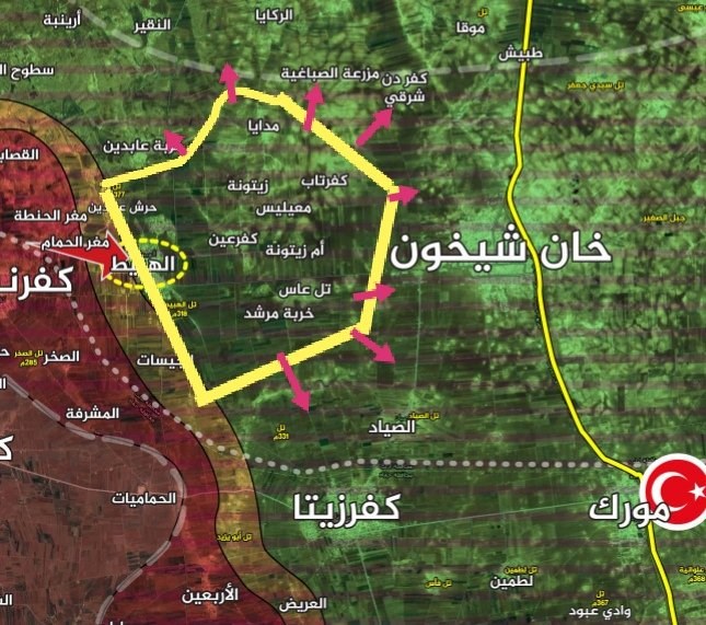 Map syria2019.8.17